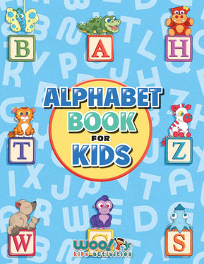 Alphabet Book for Kids: Letter Tracing, Coloring Book and ABC Activities for Preschoolers Ages 3-5 - Woo! Jr. Kids Activities