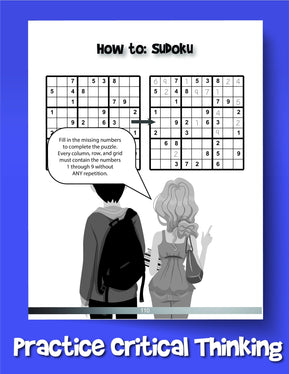 The Big Brain Teasers Book for Kids: Boredom Busting Math, Picture and Logic Puzzles - Woo! Jr. Kids Activities