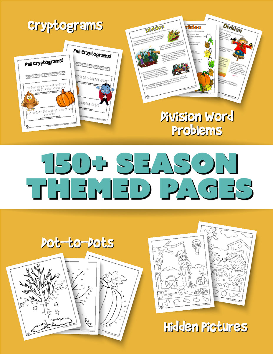 Fall Printable Kids Activity Bundle – PDF Printables from Woo! Jr. Kids ...