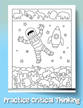 Easy Hidden Pictures for Kids Ages 3-5: A First Preschool Puzzle Book of Object Recognition - Woo! Jr. Kids Activities