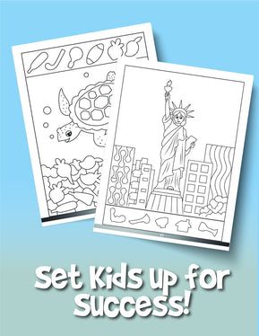 Easy Hidden Pictures for Kids Ages 3-5: A First Preschool Puzzle Book of Object Recognition - Woo! Jr. Kids Activities