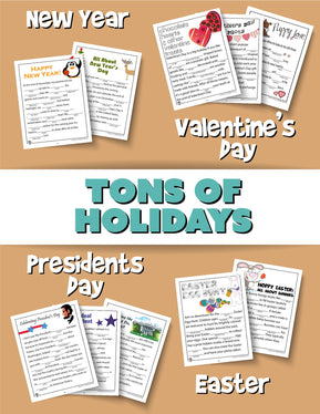 Mad Libs Printable PDF Bundle - Woo! Jr. Kids Activities
