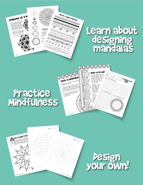 The Mindfulness for Kids Mandala Drawing Book - Woo! Jr. Kids Activities