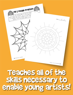 The Mindfulness for Kids Mandala Drawing Book - Woo! Jr. Kids Activities