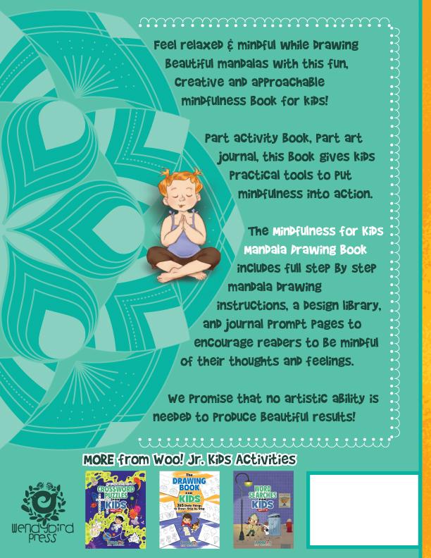 The Mindfulness for Kids Mandala Drawing Book - Woo! Jr. Kids Activities