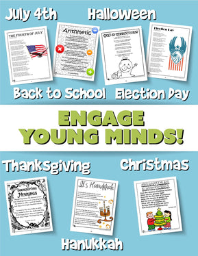 Printable Kids Poems PDF Bundle - Woo! Jr. Kids Activities