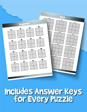 Sudoku for Kids: 100+ Sudoku Puzzles From Beginner to Advanced - Woo! Jr. Kids Activities