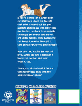 Sudoku for Kids: 100+ Sudoku Puzzles From Beginner to Advanced - Woo! Jr. Kids Activities