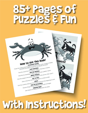 Summer Activity Book for Kids: Reproducible Games, Worksheets And Coloring Book - Woo! Jr. Kids Activities