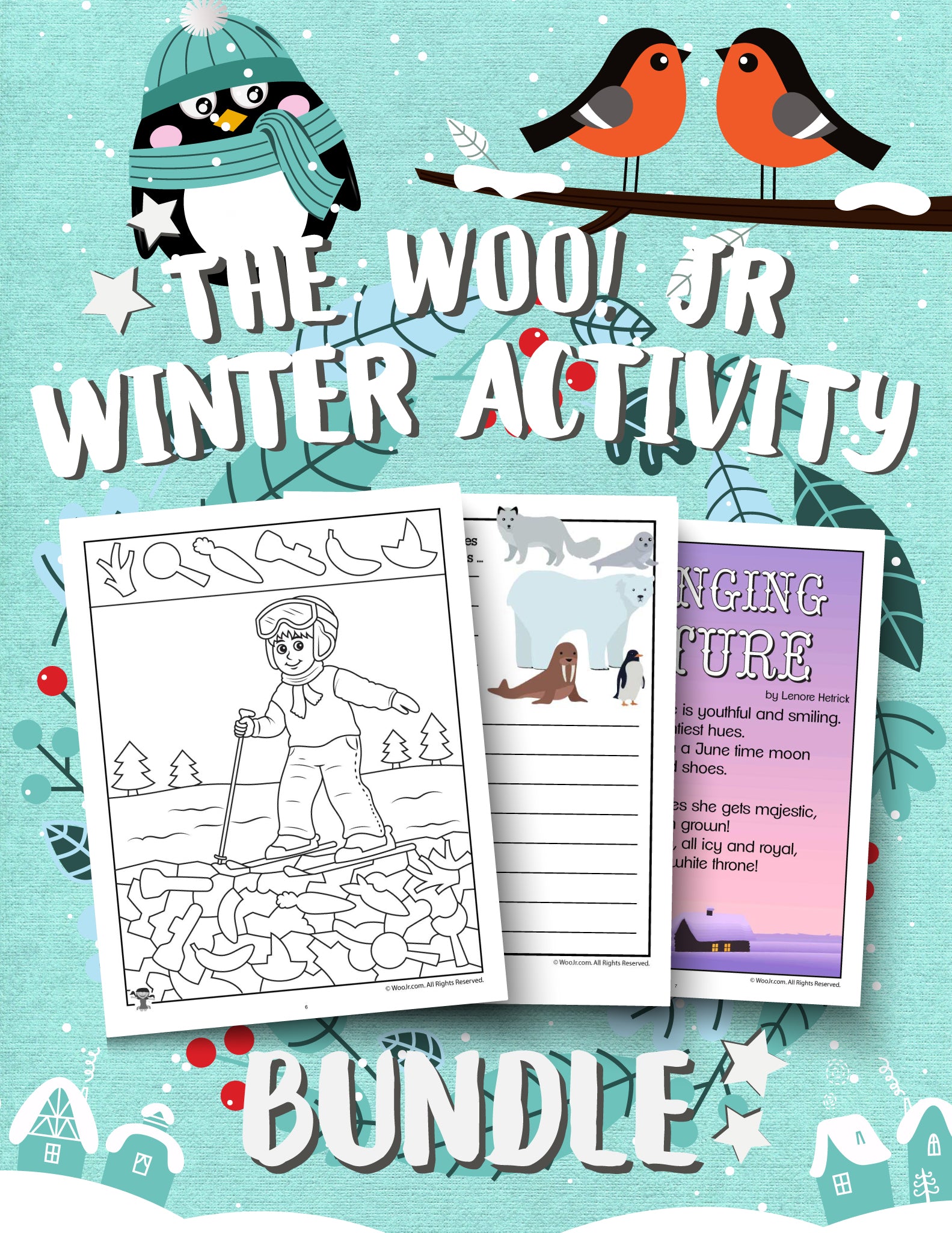 Winter Printable Kids Activities PDF Bundle – PDF Printables from Woo! Jr. Kids  Activities