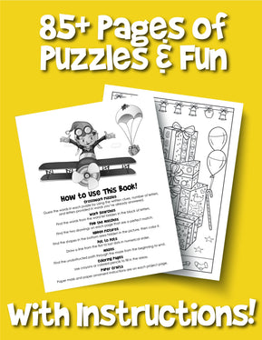 Christmas Activity Book for Kids: Reproducible Games, Worksheets And Coloring Book - Woo! Jr. Kids Activities