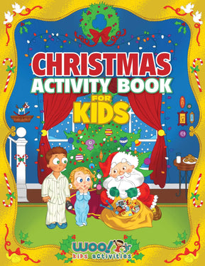 Christmas Activity Book for Kids: Reproducible Games, Worksheets And Coloring Book - Woo! Jr. Kids Activities