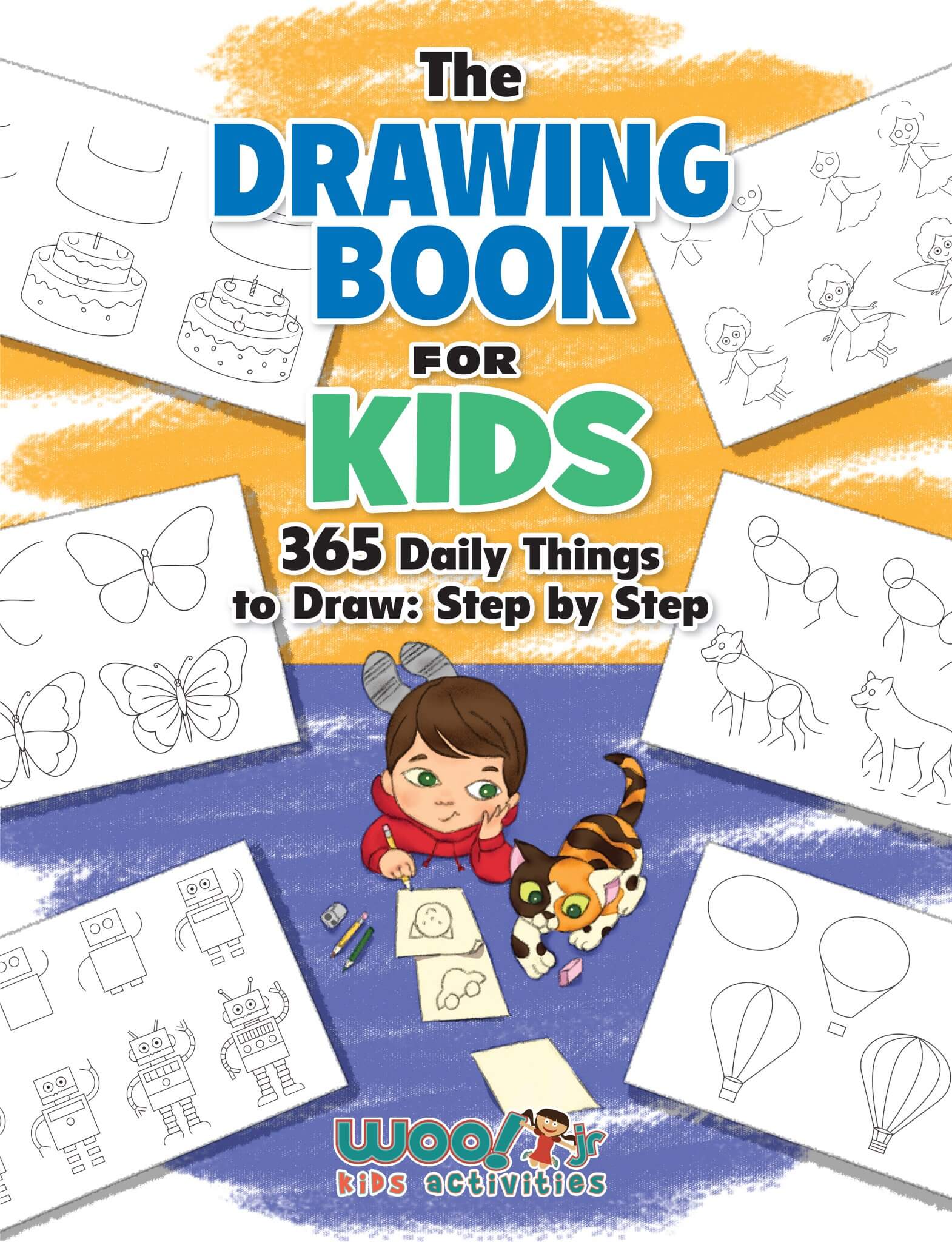 The Drawing Book for Kids: 365 Daily Things to Draw, Step by Step – PDF ...