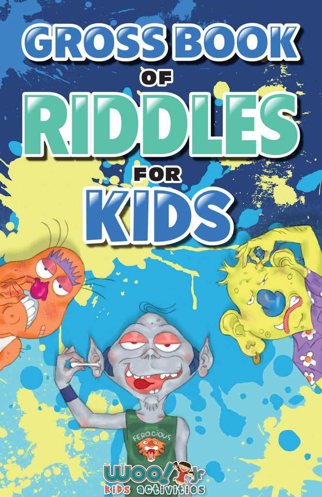 Jr Riddle Gross Book of Riddles for Kids: Gross Jokes for Family Friendly Fun ...