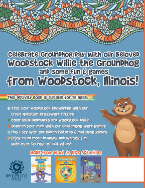 Woodstock Groundhog Day Activity Book - Woo! Jr. Kids Activities