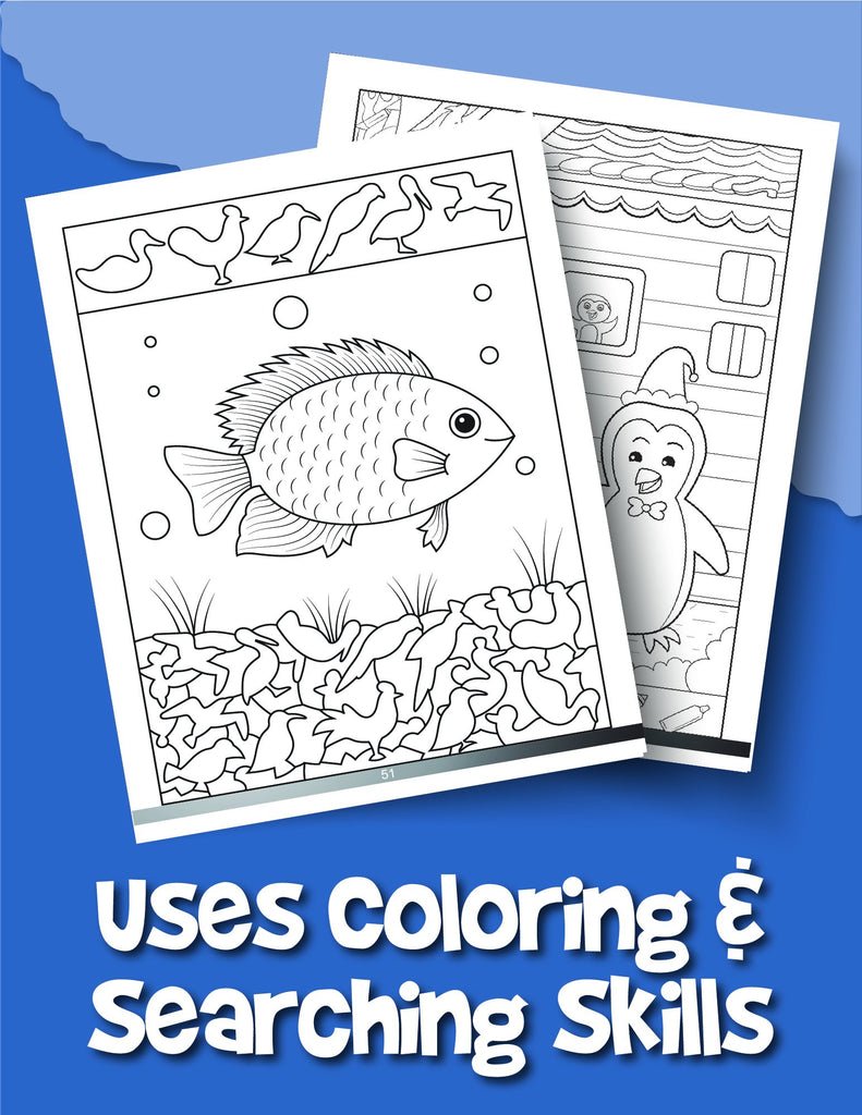Easy Hidden Pictures for Kids Ages 3-5: A First Preschool Puzzle Book of Object Recognition - Woo! Jr. Kids Activities
