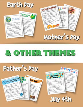 Mad Libs Printable PDF Bundle - Woo! Jr. Kids Activities