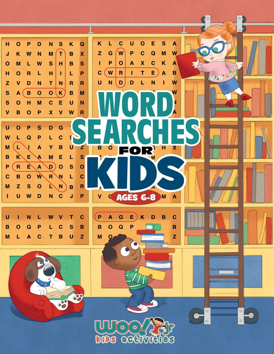 Word Search for Kids Ages 6-8: Worksheets for Class & Home Use – PDF