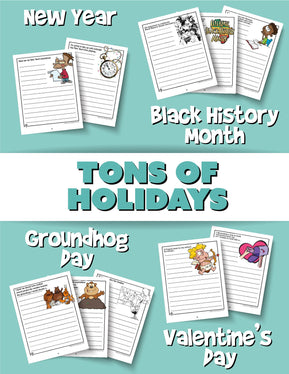 250+ Printable Writing Prompts for Kids PDF Bundle - Woo! Jr. Kids Activities