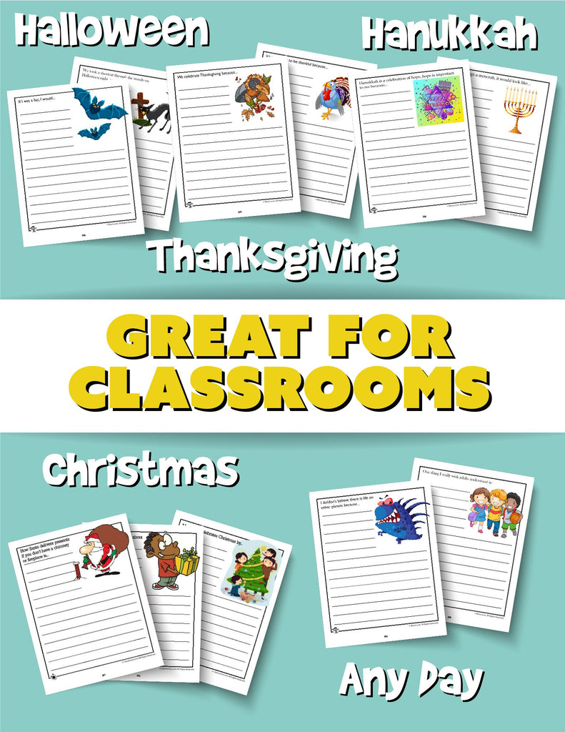 250+ Printable Writing Prompts for Kids PDF Bundle - Woo! Jr. Kids Activities